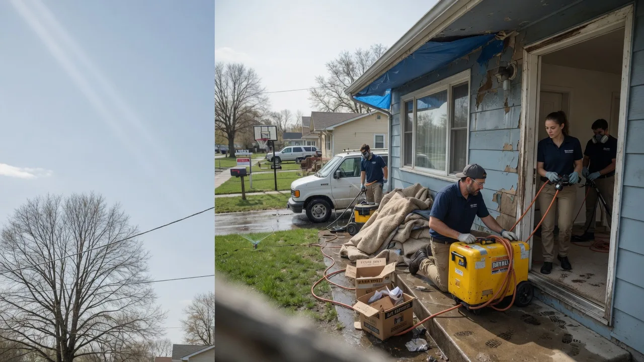 Basement Flood Cleanup in Bordentown, NJ near me